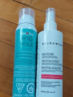 Wig Wax And Leave In Conditioner (Almost Full)